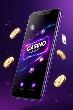 Smartphone con app casino Penalty Shoot Out
