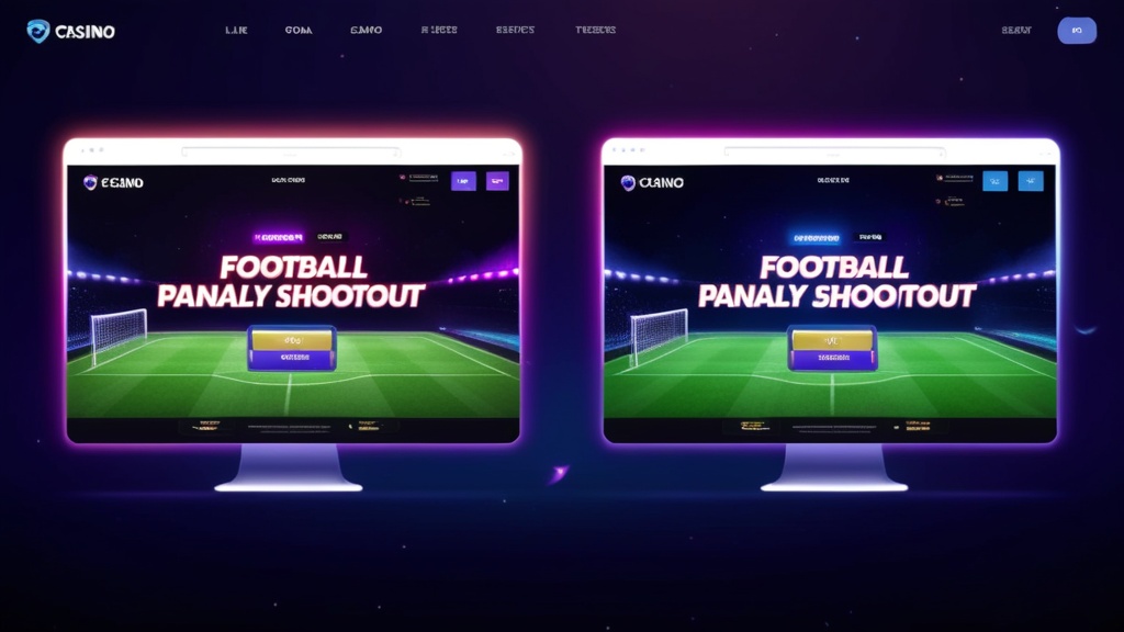 Confronto tra nomi diversi della demo Penalty Shoot Out in un'interfaccia casinò